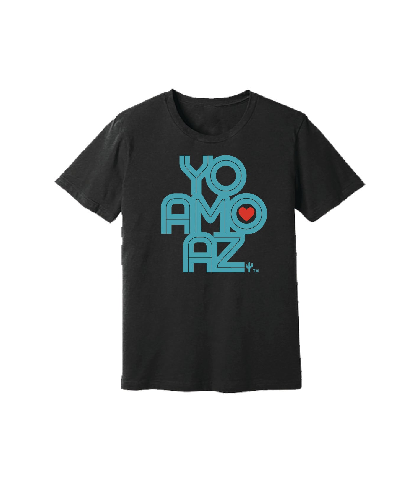 Yo Amo AZ T-Shirt (Black Heather)