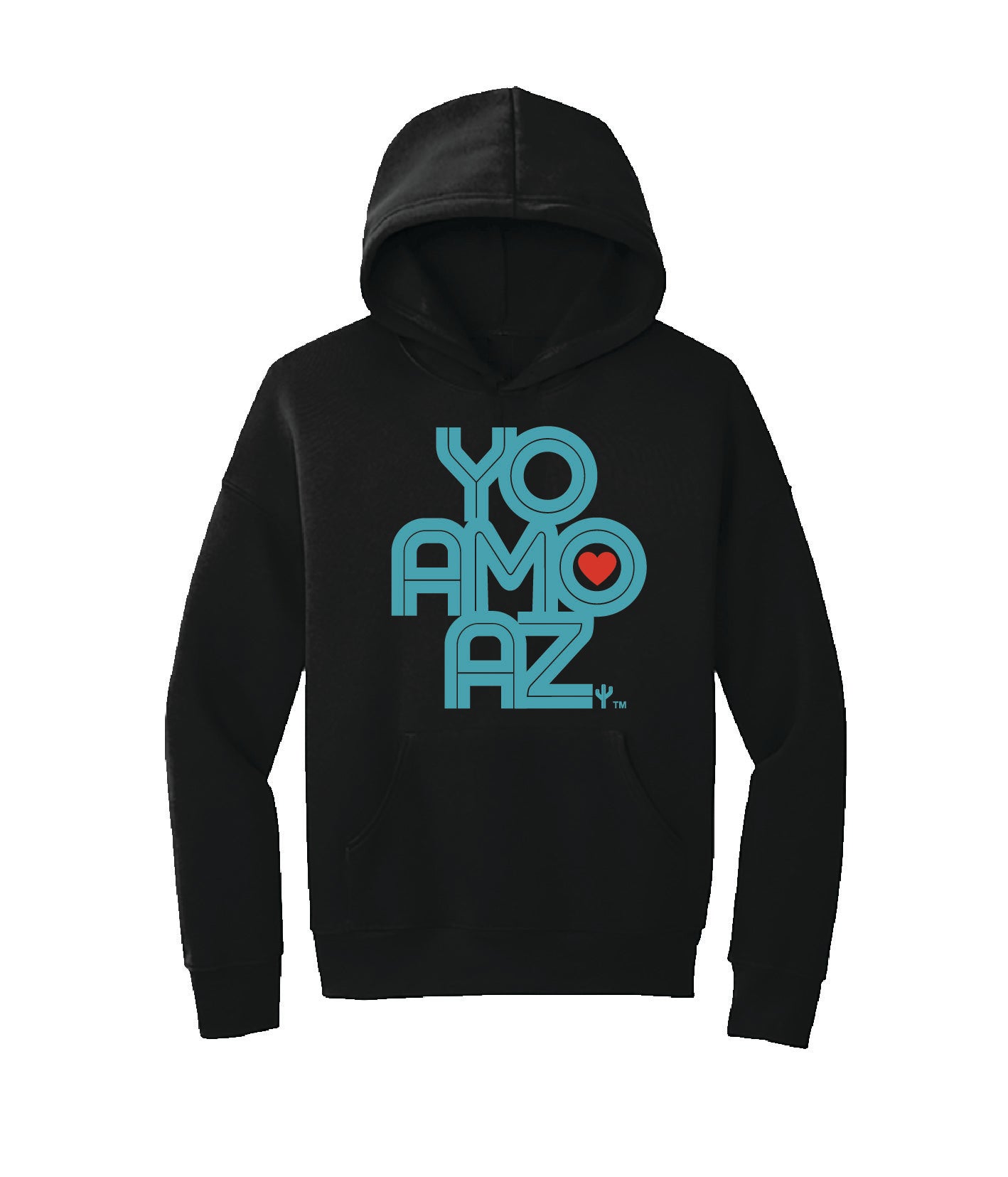 Yo Amo AZ Pullover (Black)