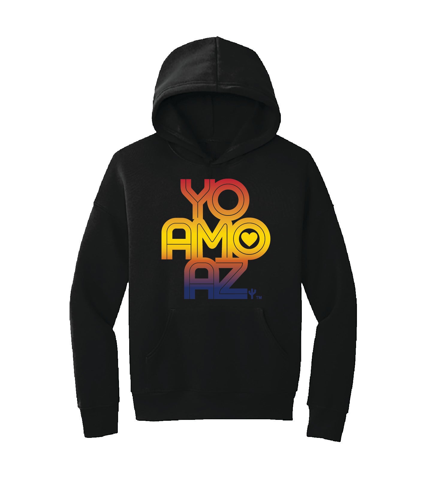 Yo Amo AZ Pullover (Black)