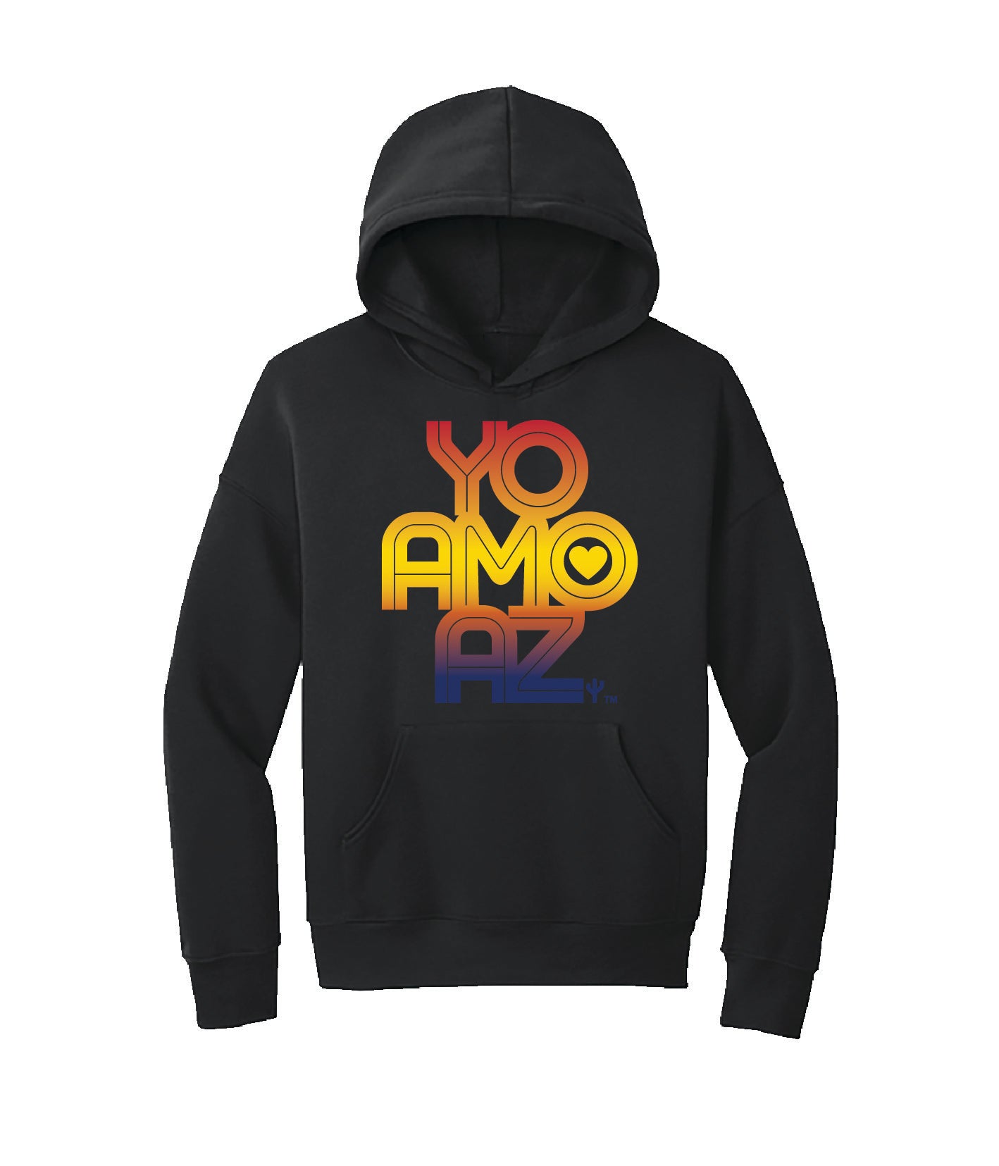 Yo Amo AZ Pullover (Dark Grey)