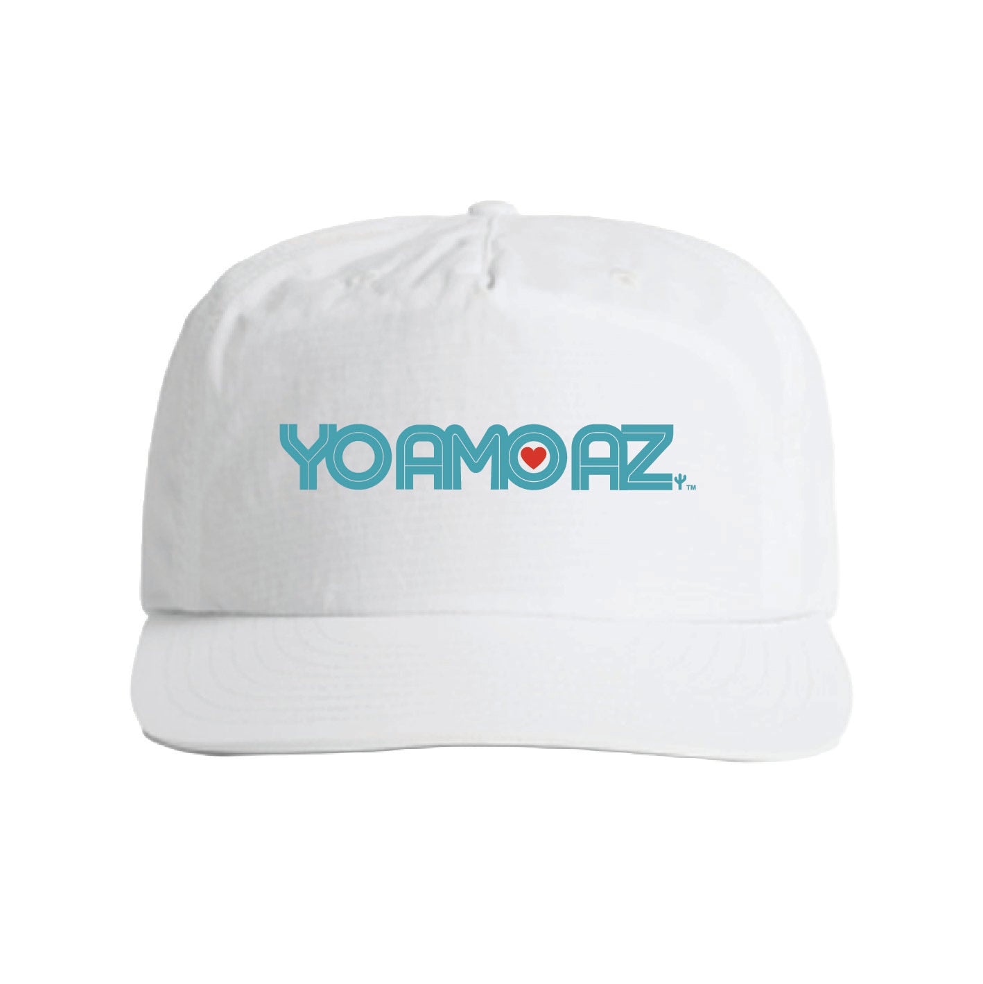 White Lightweight Performance Cap - Yo Amo AZ