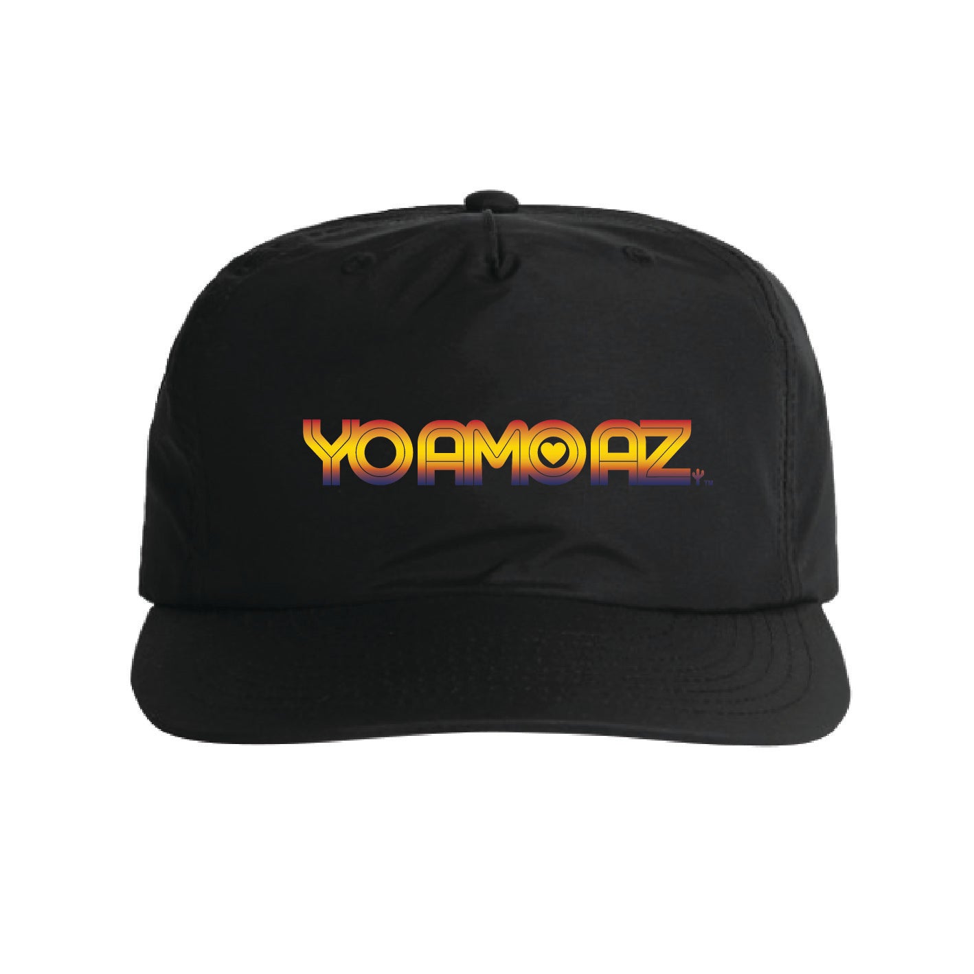 Black Lightweight Performance Cap - Yo Amo AZ