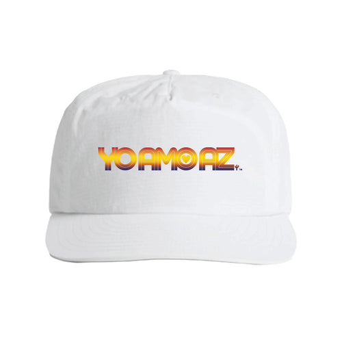 White Lightweight Performance Cap - Yo Amo AZ