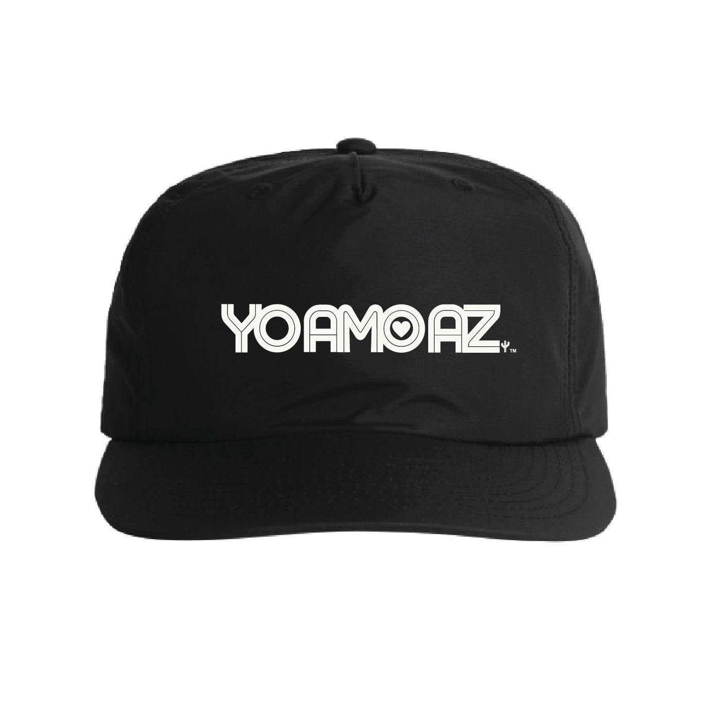 Black Lightweight Performance Cap - Yo Amo AZ