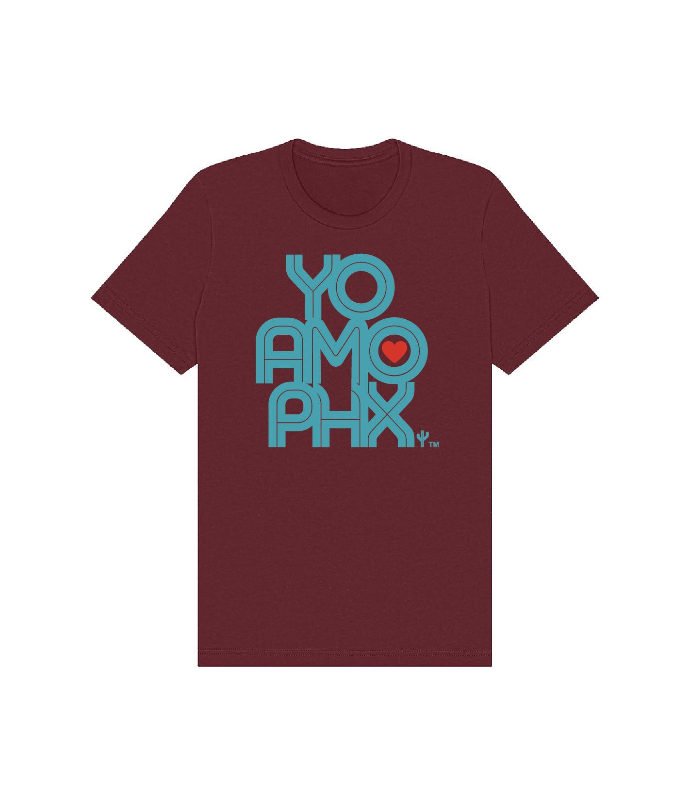 Yo Amo PHX T-Shirt (Maroon)