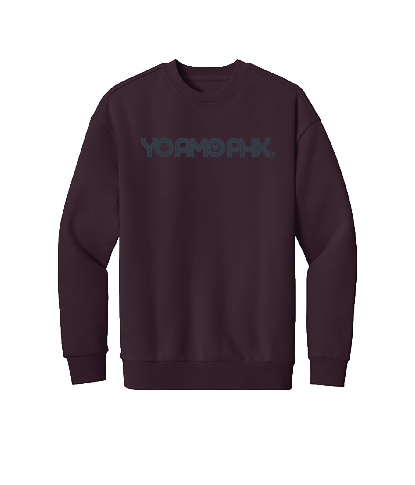 Yo Amo PHX Sweatshirt (Bordeaux)