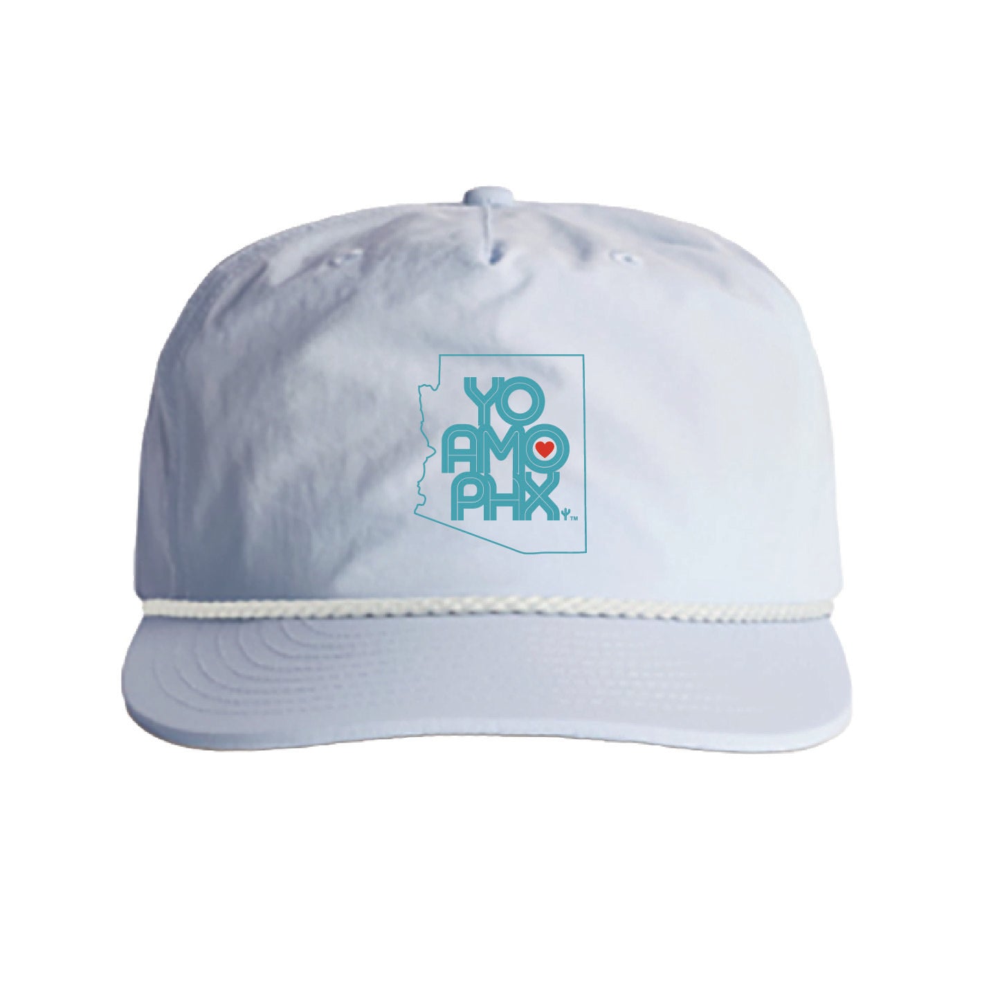 PHX BabyBlue Rope Snapback Cap