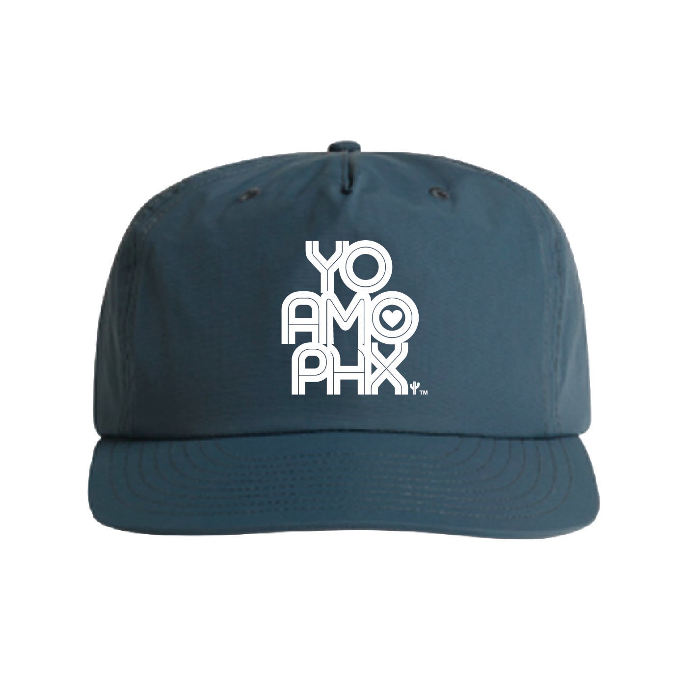 Yo Amo PHX  Court & Course Cap (Petrol Blue)