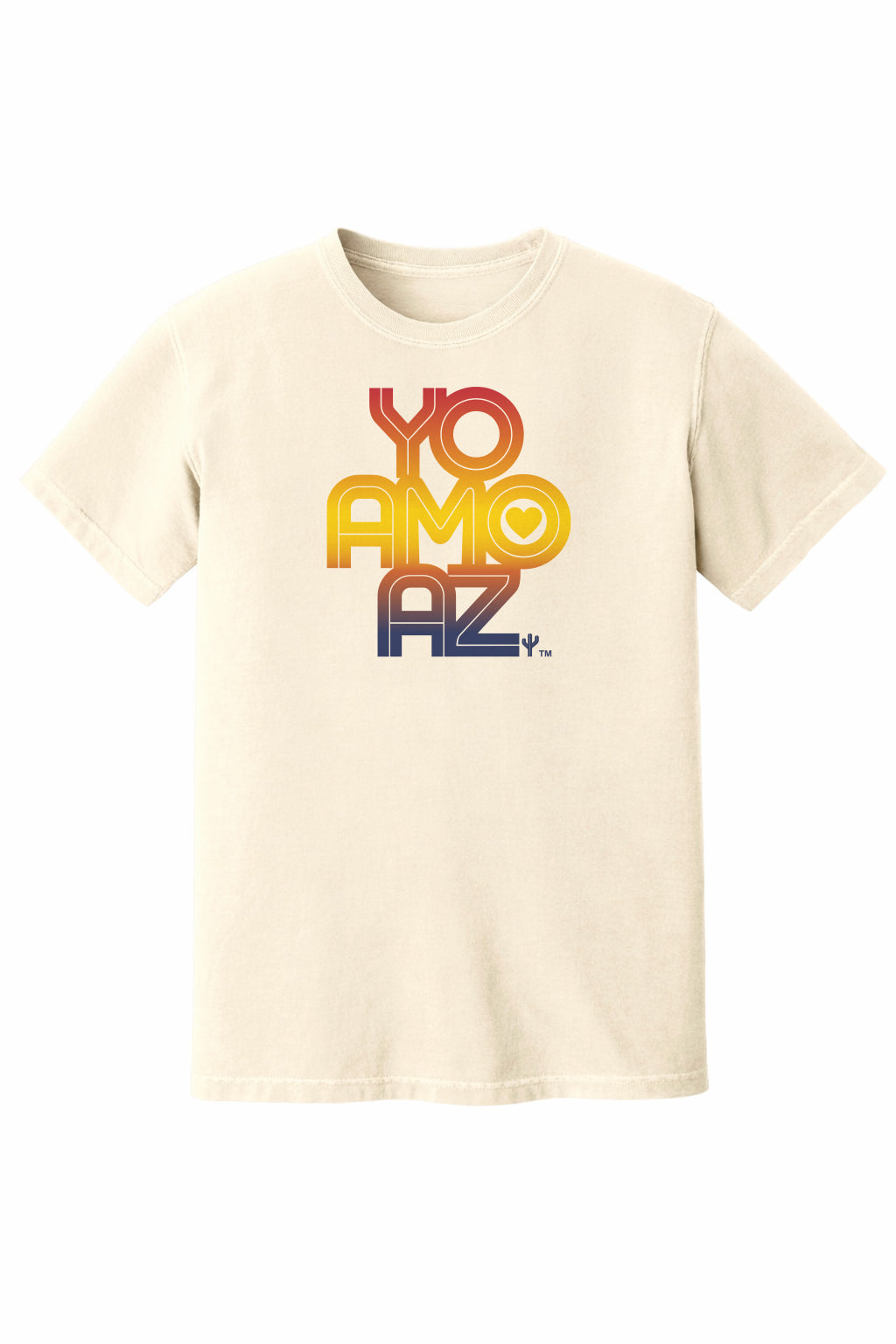 Yo Amo AZ Heavyweight T-Shirt (Natural)