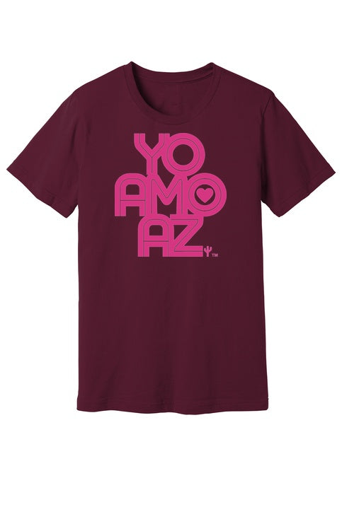 Yo Amo AZ T-Shirt (Maroon)