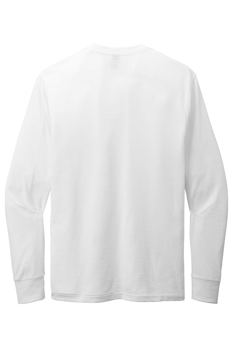 Yo Amo PHX Men's Long Sleeve (White, Blue Clay Logo)